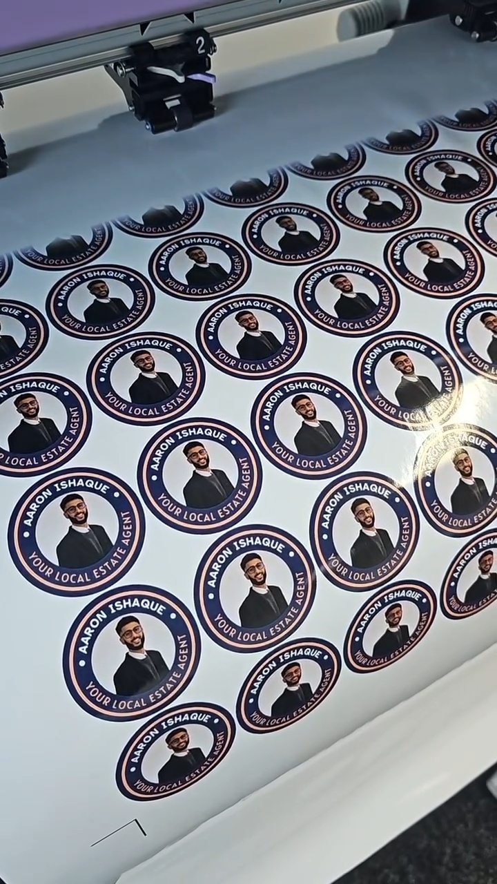 Estate Agent Sticker Sheet