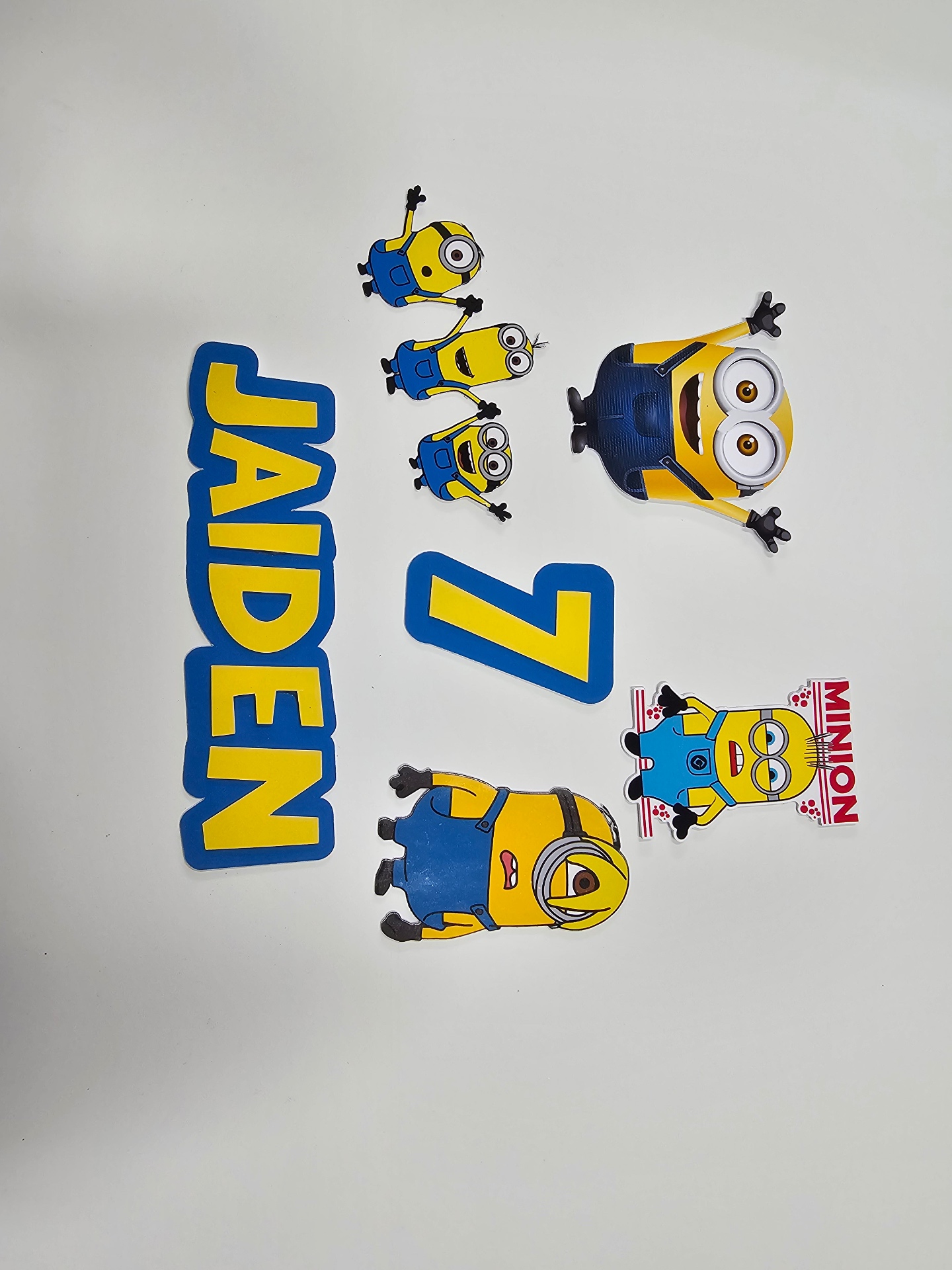 Jaiden's Minions Birthday Set