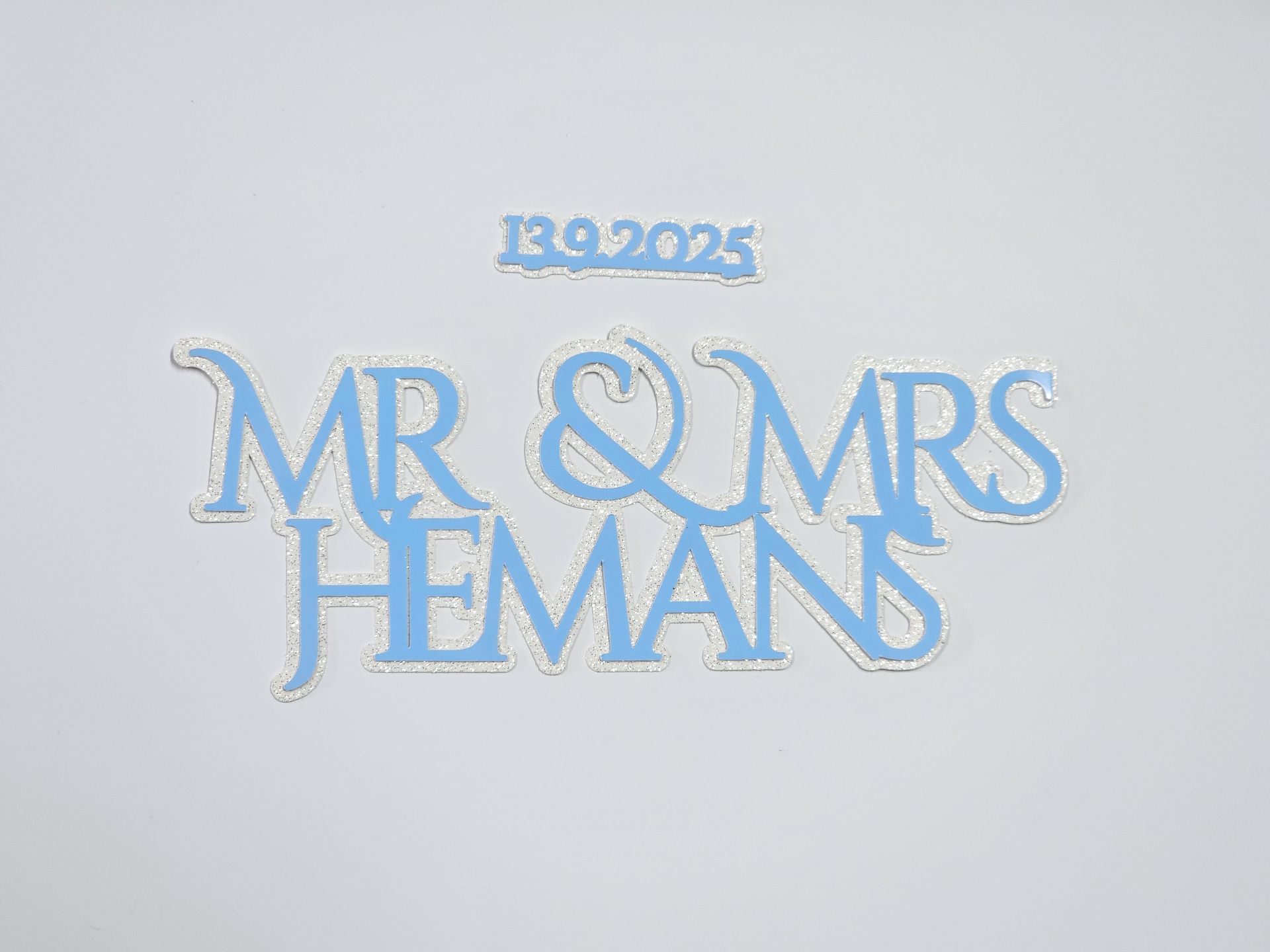 Mr & Mrs Hemans — Wedding Topper